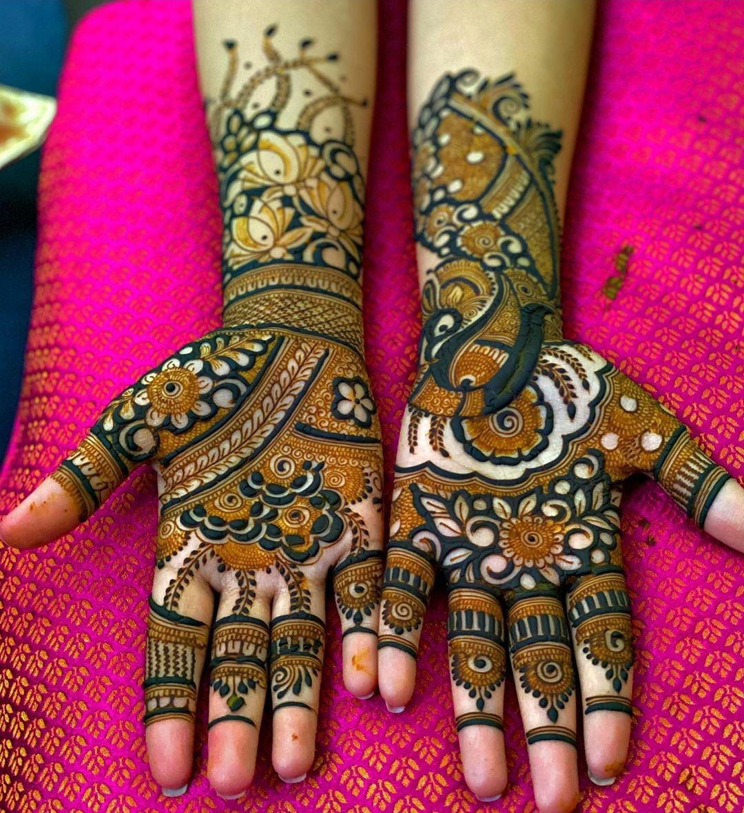 3D Mehandi Design || Easy Back Hand Design 2023 | Mehandi designs, Basic mehndi  designs, Mehandi designs easy