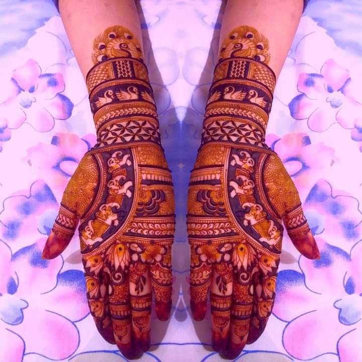 Simple Gol Tikki Mehndi Design | Easy Back Hand Mehndi Designs | Mehndi  Design For Beginners - YouTube